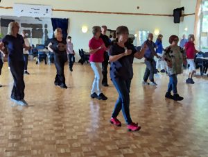 Line Dancer in Action